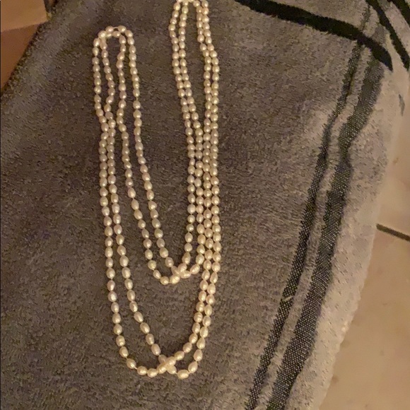 Endless string of freshwater pearls 6 total feet - Picture 2 of 2